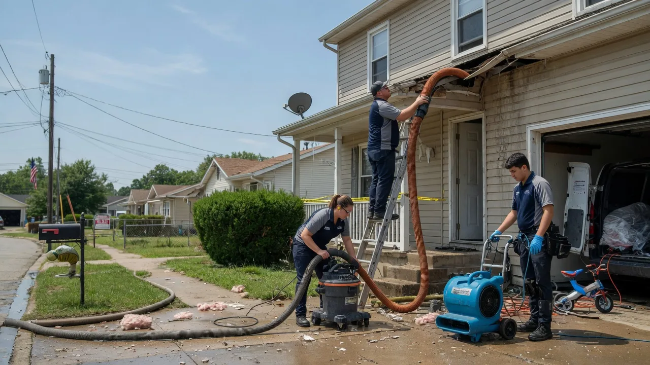 Water Damage Restoration in Hazel Hurst, PA near me